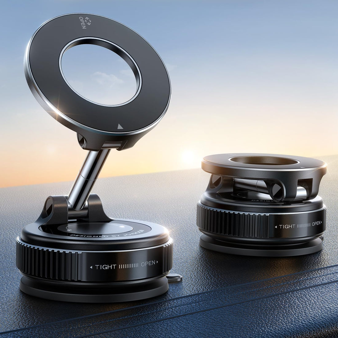 Best Magnetic Vacuum Phone Mount for Car | 360° Secure Hold