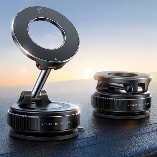 Best Magnetic Vacuum Phone Mount for Car | 360° Secure Hold