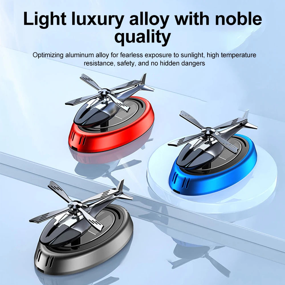 Drivegy™ HeliSpin – Helicopter Solar Car Diffuser