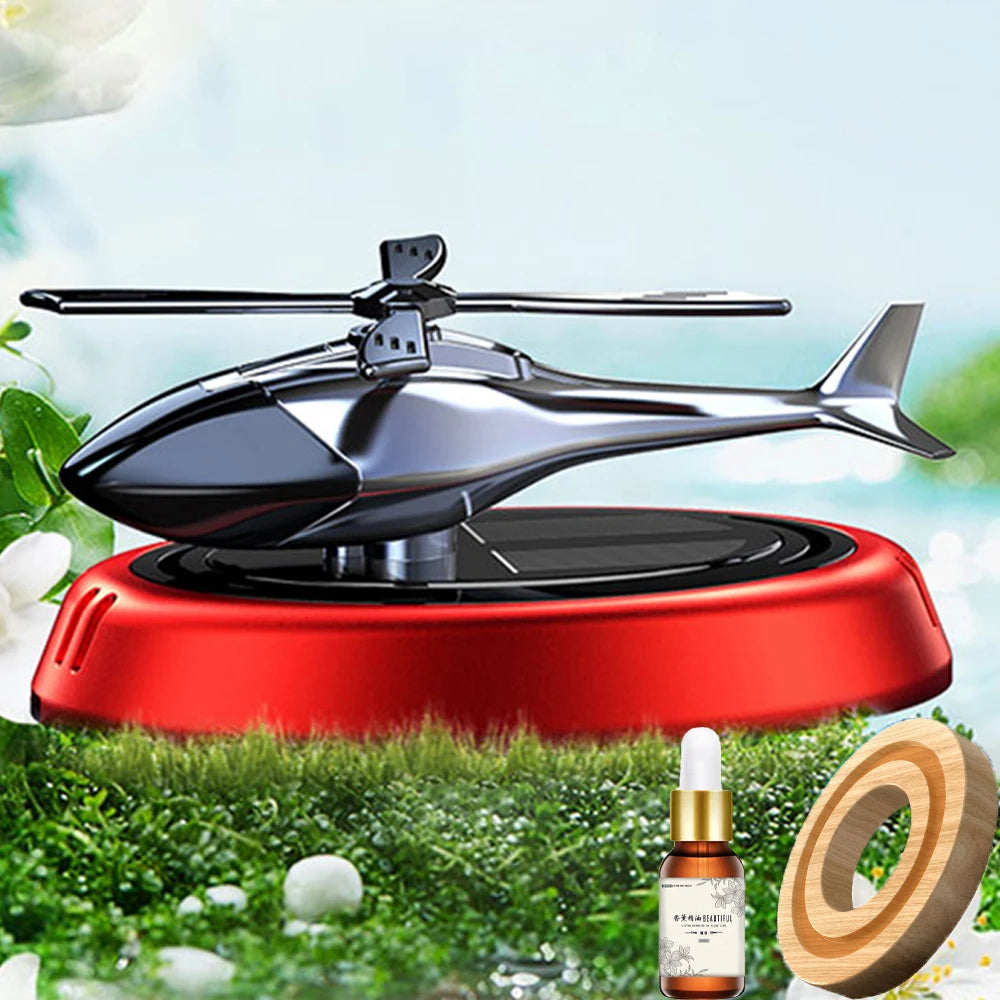 Drivegy™ HeliSpin – Helicopter Solar Car Diffuser