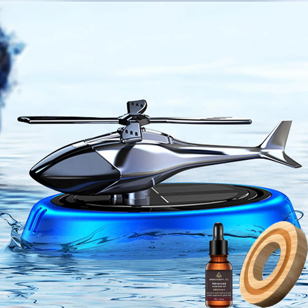 Drivegy™ HeliSpin – Helicopter Solar Car Diffuser