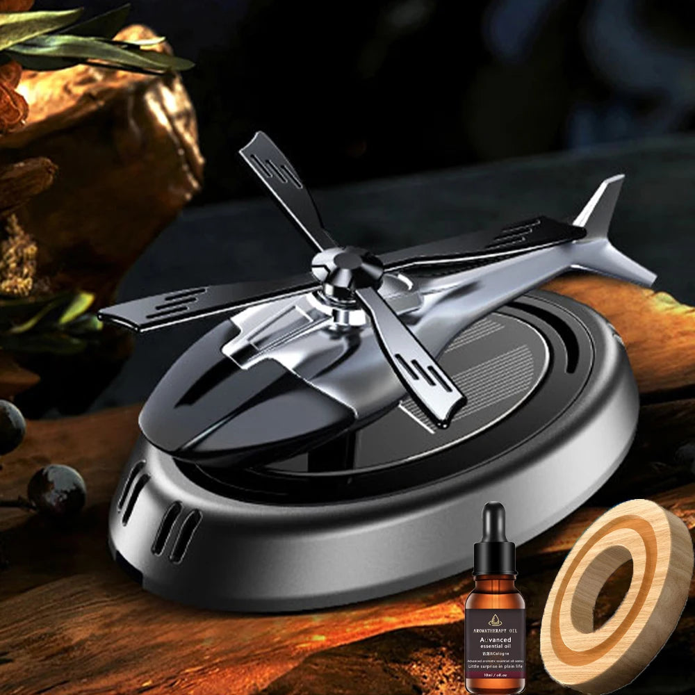 Drivegy™ HeliSpin – Helicopter Solar Car Diffuser