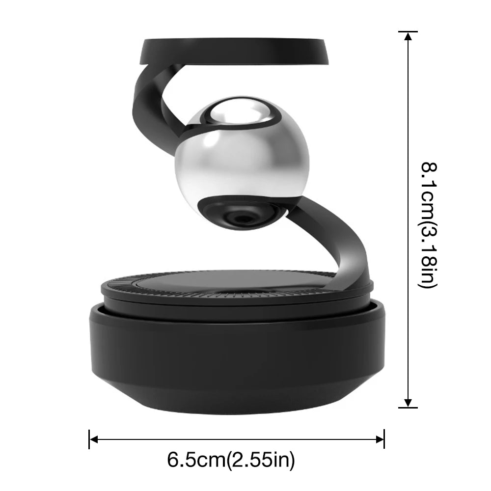Drivegy™ OrbitSpin Solar Car Diffuser – Orbital Dashboard Freshener